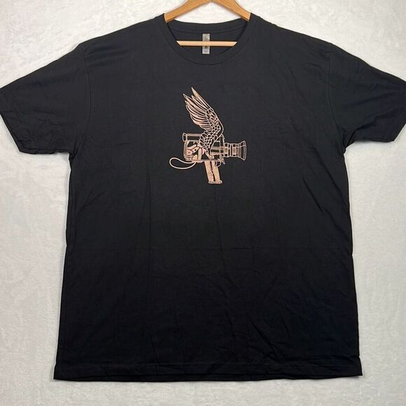 Next Level Apparel Other - FOO Fighters slam dance concert release band‎ black gold T-shirt Men 2XL
